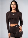 Damski longsleeve bezszwowy POWER No. 892