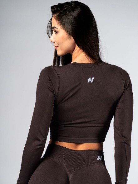 Damski longsleeve bezszwowy POWER No. 892