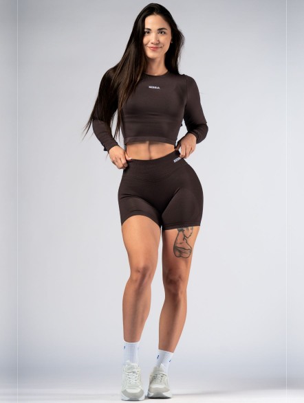 Damski longsleeve bezszwowy POWER No. 892
