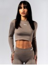 Damski longsleeve bezszwowy POWER No. 892