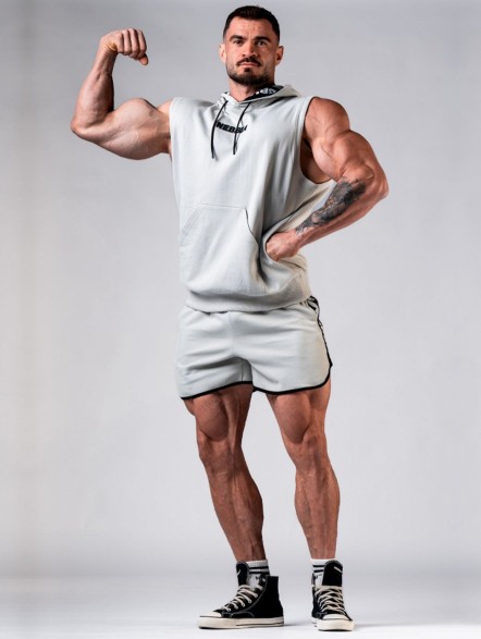 Tank top treningowy z kapturem HERO No. 299