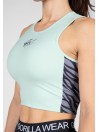 Crop top treningowy damski Zion