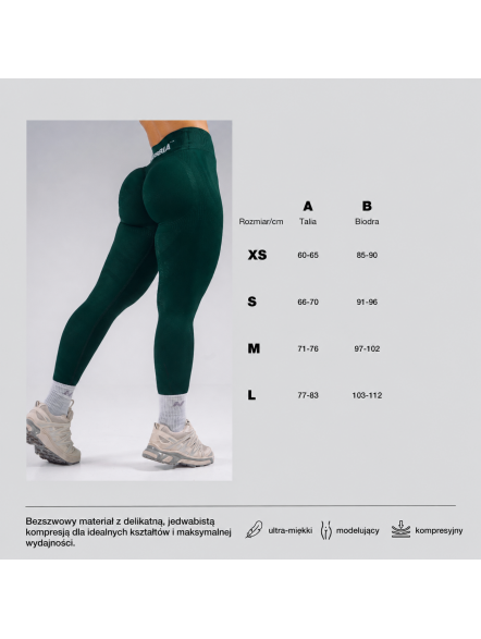 Legginsy bezszwowe z wysokim stanem push-up PRIMAL No. 850