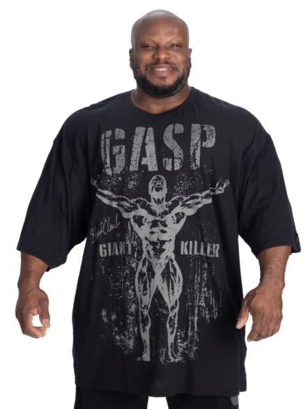 Koszulka treningowa luźna oversize GK Slub Iron Tee