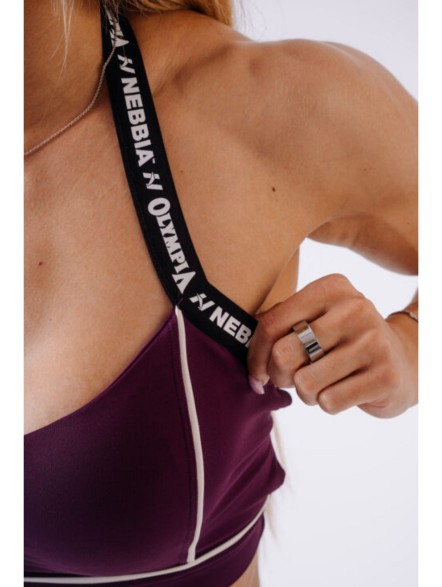 Damski top NEBBIA x Olympia No.4 Open-back 936