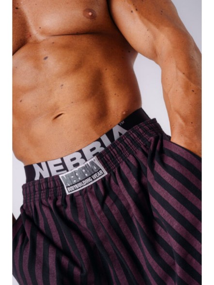 Spodnie treningowe NEBBIA x Olympia No.4 Pinstripe 956