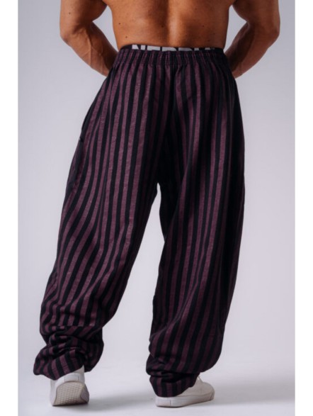 Spodnie treningowe NEBBIA x Olympia No.4 Pinstripe 956