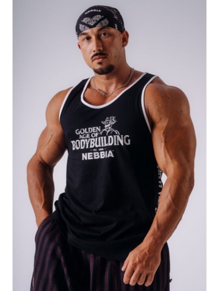 Tank top treningowy NEBBIA x Olympia No.4 Stringer 948
