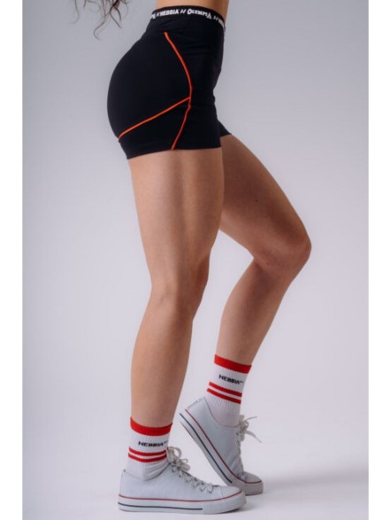 Szorty treningowe NEBBIA x Olympia No.4 High-Waist 937