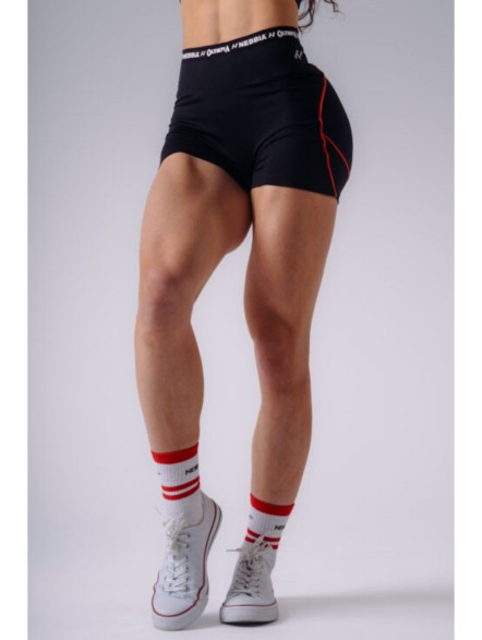 Szorty treningowe NEBBIA x Olympia No.4 High-Waist 937
