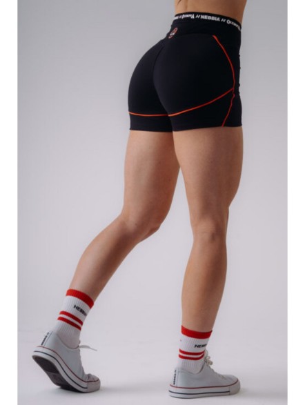 Szorty treningowe NEBBIA x Olympia No.4 High-Waist 937