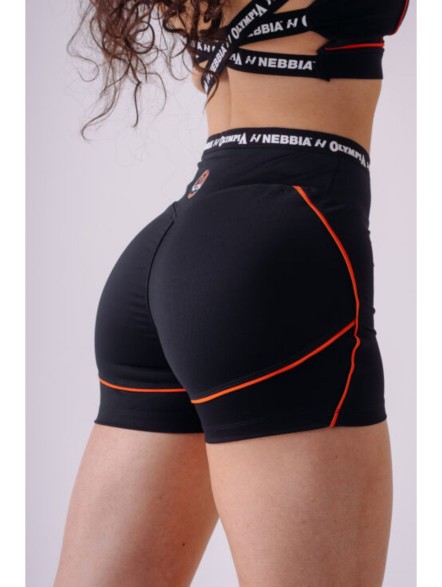 Szorty treningowe NEBBIA x Olympia No.4 High-Waist 937