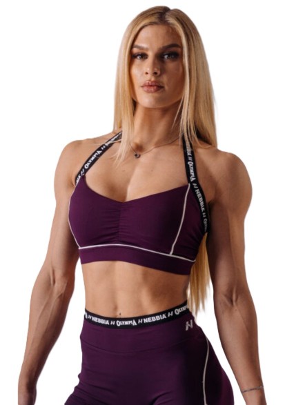 Damski top NEBBIA x Olympia No.4 Open-back 936