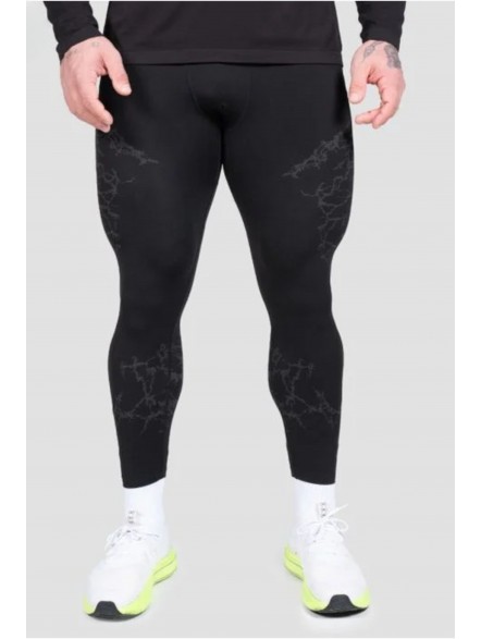 Legginsy bezszwowe męskie Static GymBeam