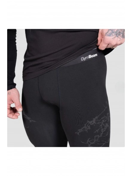 Legginsy bezszwowe męskie Static GymBeam