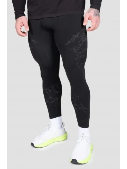 Legginsy bezszwowe męskie Static GymBeam