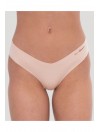 Figi bezszwowe Comfy beżowe 3Pak GymBeam