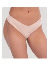 Figi bezszwowe Comfy beżowe 3Pak GymBeam