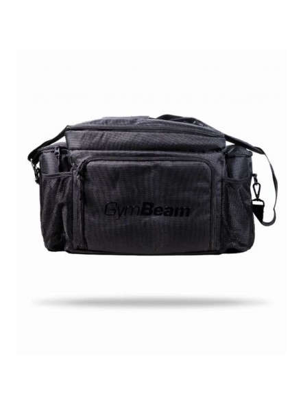 Torba na jedzenie Fit Prep Black + 6 pojemników GymBeam