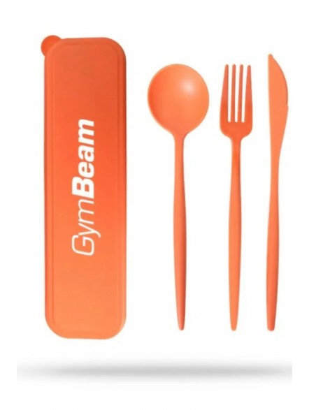 Zestaw sztućców 2GO Orange GymBeam