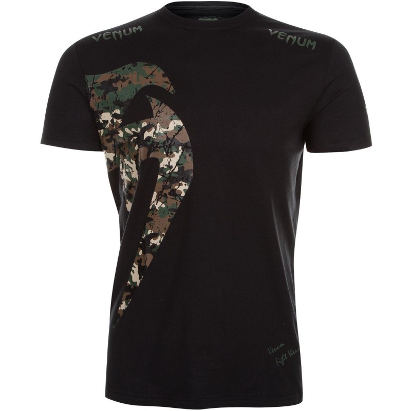 VENUM ORIGINAL GIANT - jungle camo koszulka na siłownię męska