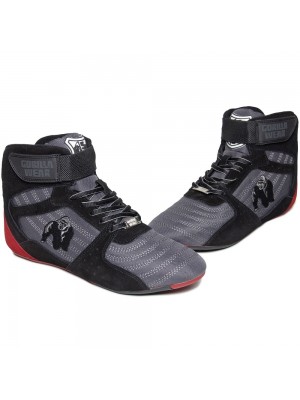 Perry High Tops Pro - Gray/Black/Red buty treningowe